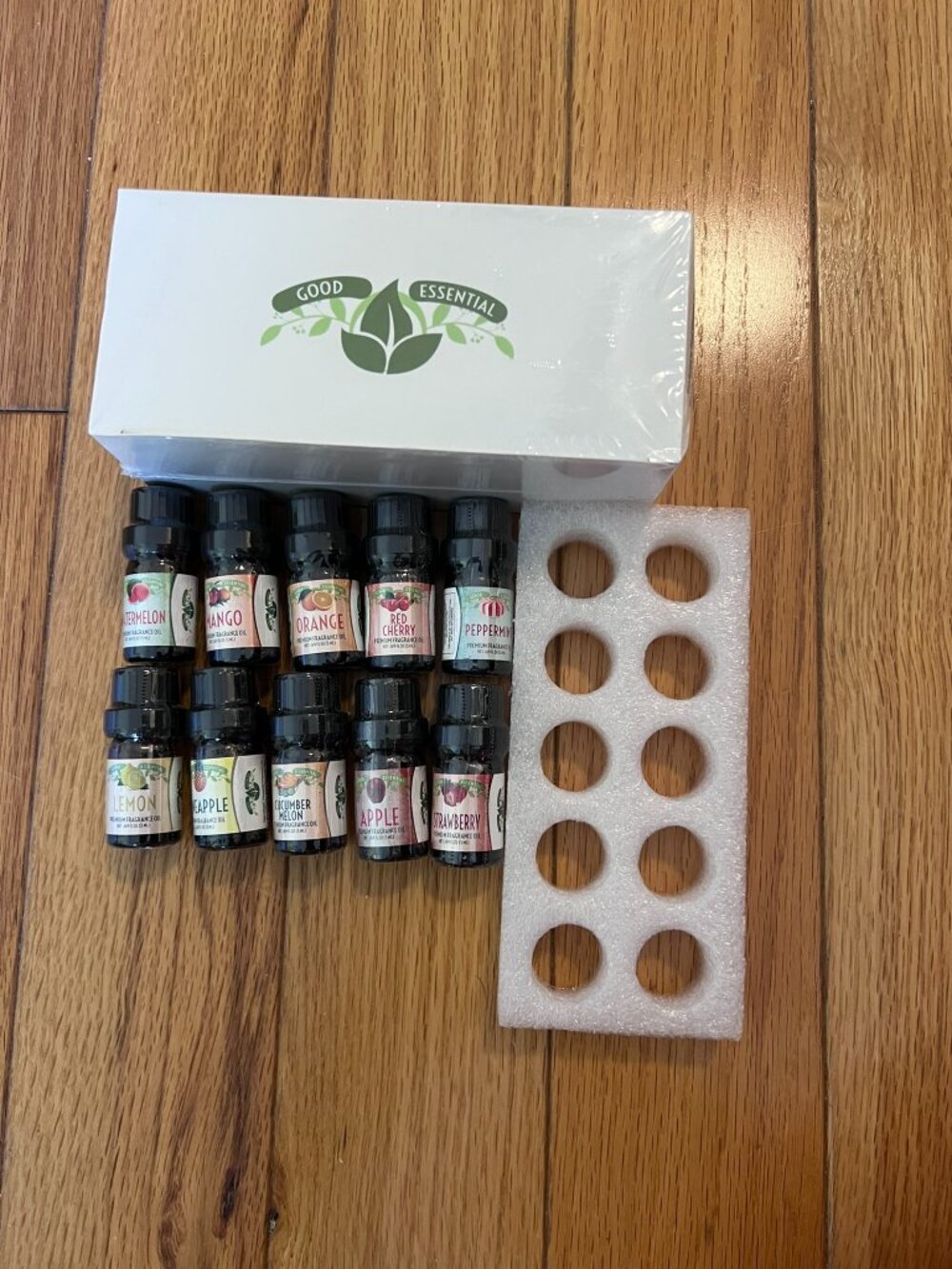 Good Essential Fruity Fruits Fragrance Oil Set 10 Pack 5ml New Sealed
